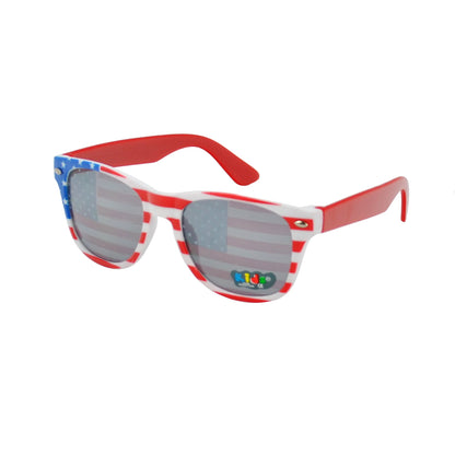 Kids USA Stars and Stripes Wayfarer Sunglasses for Boys and Girls K10039