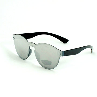 Kids' Rimless Translucent One-Piece Color Tinted Sunglasses K10319