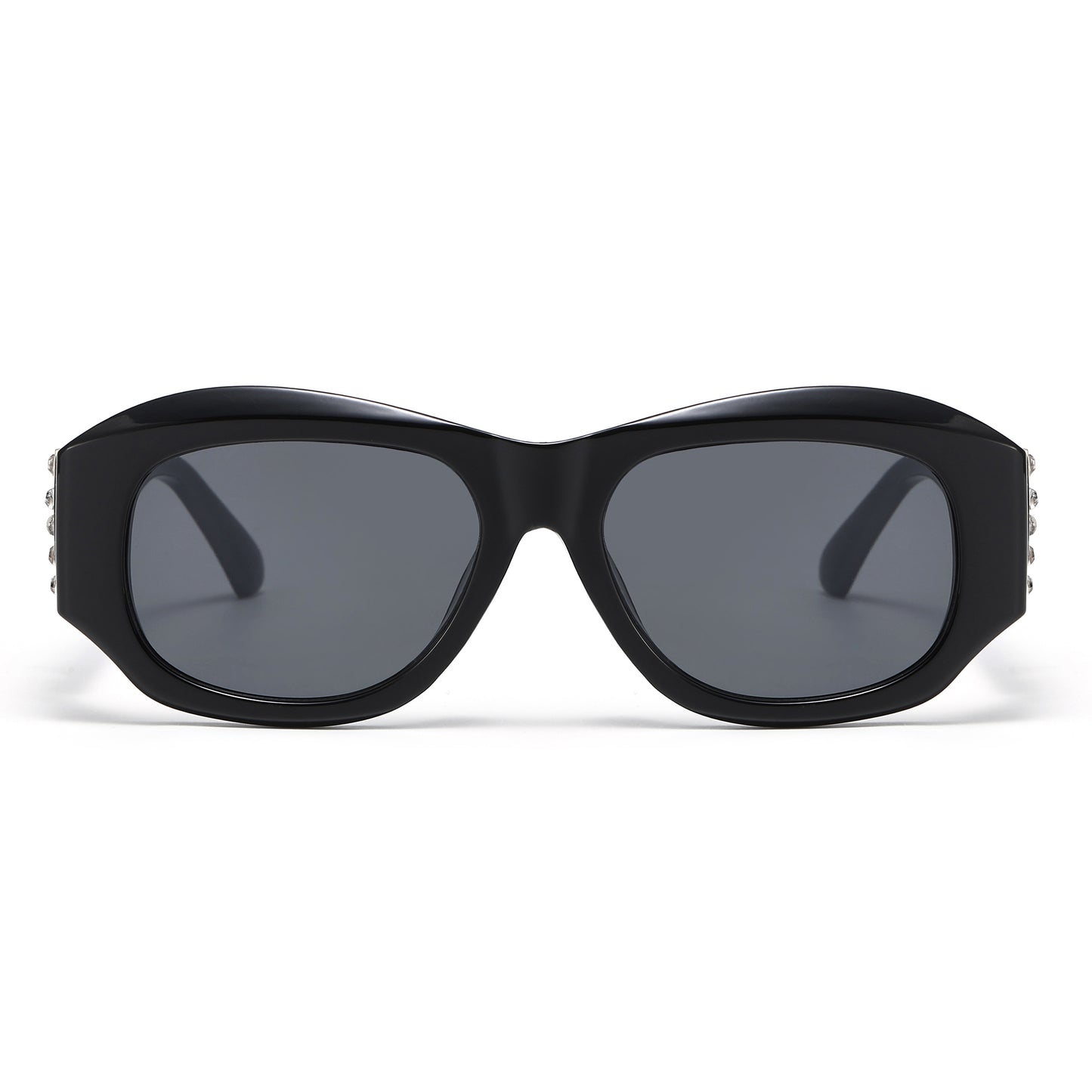 Vintage Retro Rectangular Rhinestone Sunglasses P11125