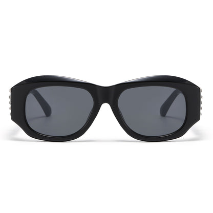 Vintage Retro Rectangular Rhinestone Sunglasses P11125