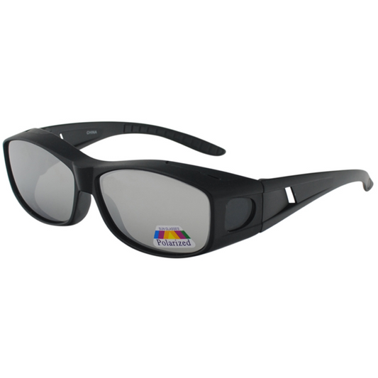Polarized Fit Over Sunglasses with Side Window Protection and Matte Finish PL10550