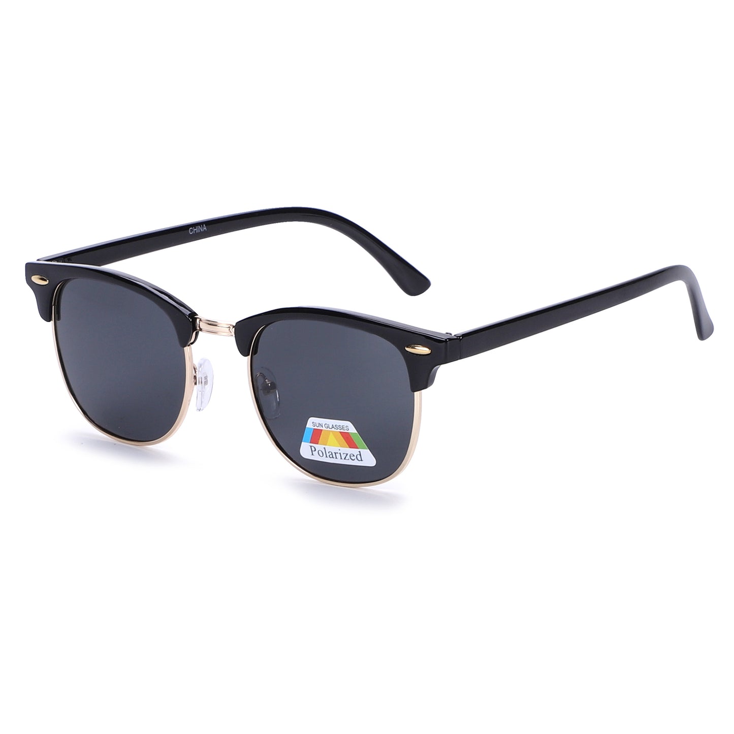 Classic Polarized Clubmaster Sunglasses PL1947