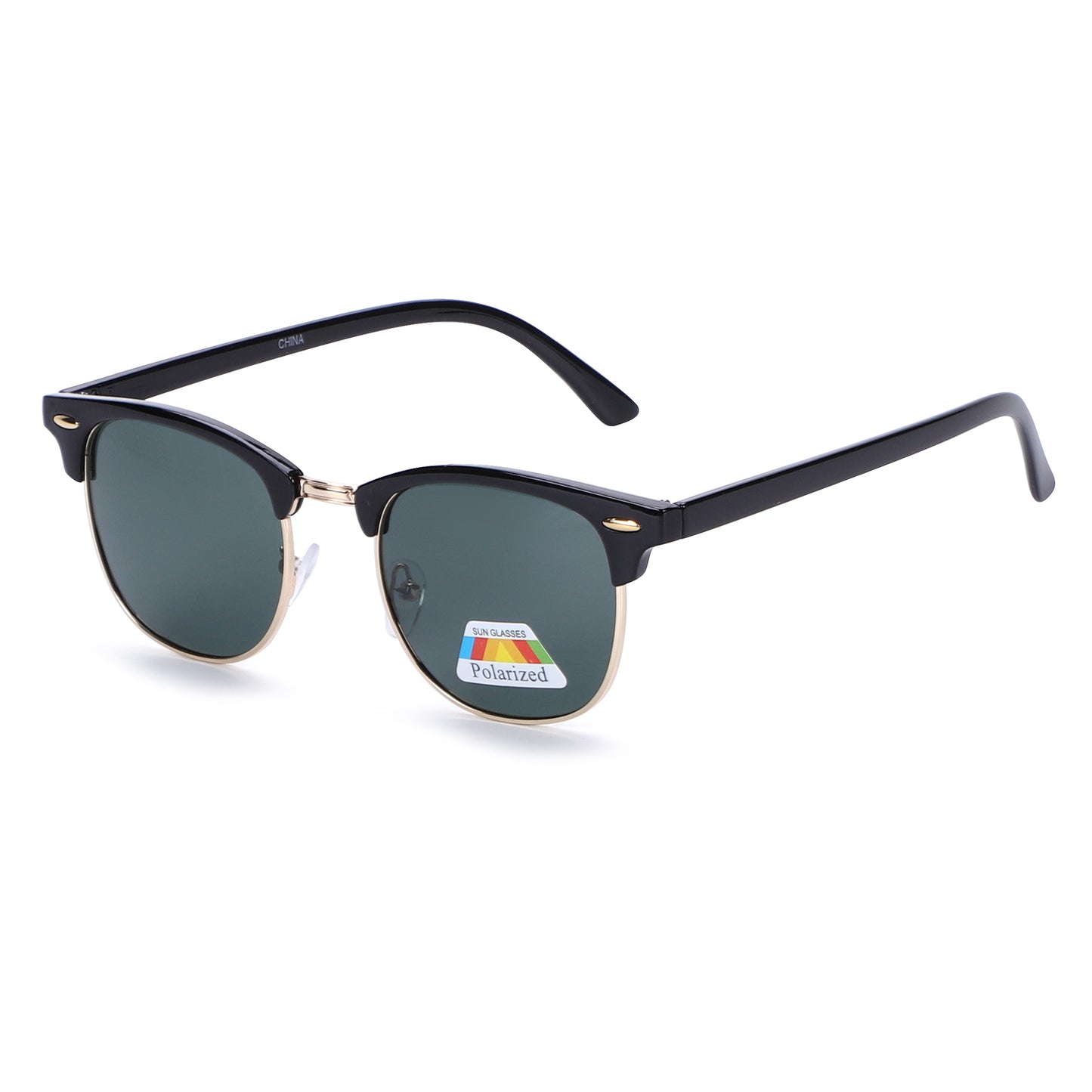 Classic Polarized Clubmaster Sunglasses PL1947