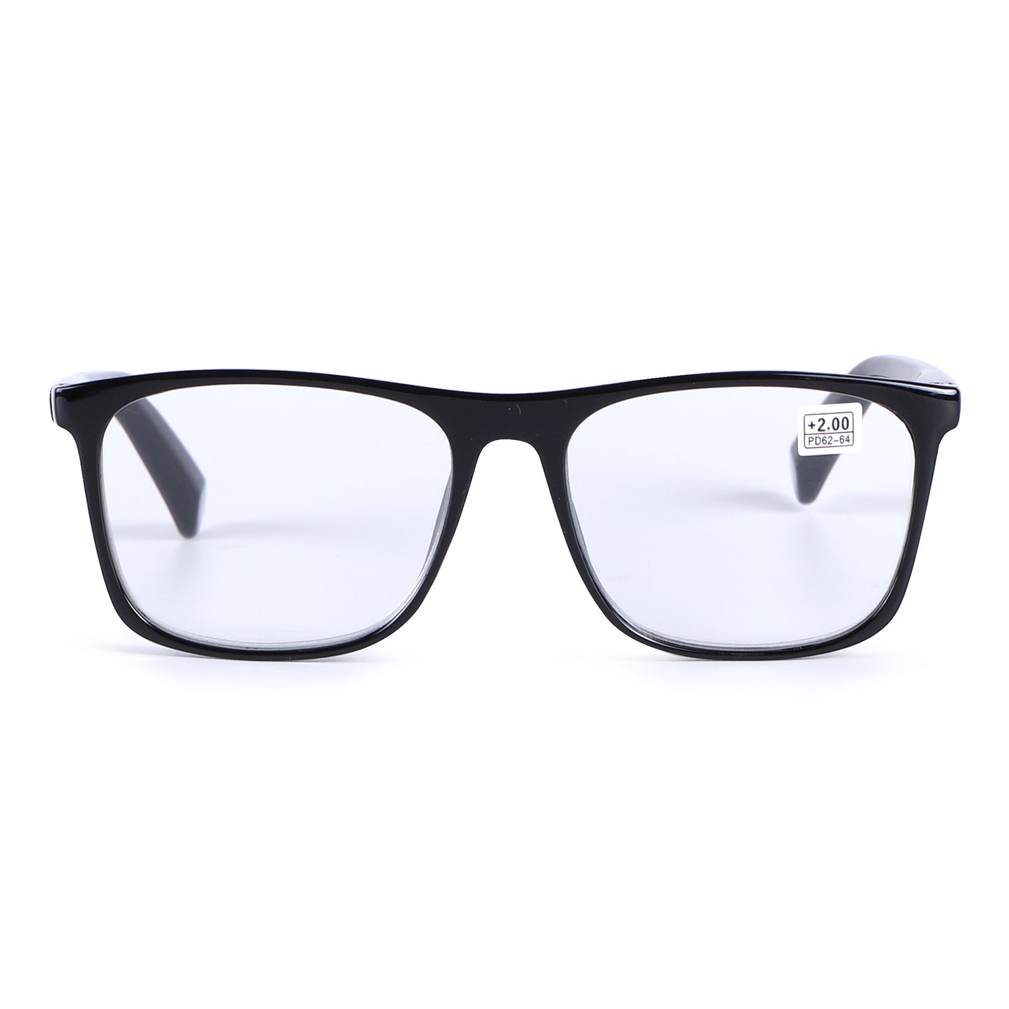 Timeless Unisex Square Frame Reading Glasses in 10+ Custom Reading Powers RJ10464