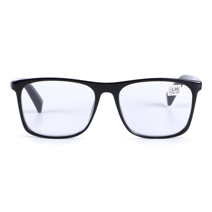 Timeless Unisex Square Frame Reading Glasses in 10+ Custom Reading Powers RJ10464