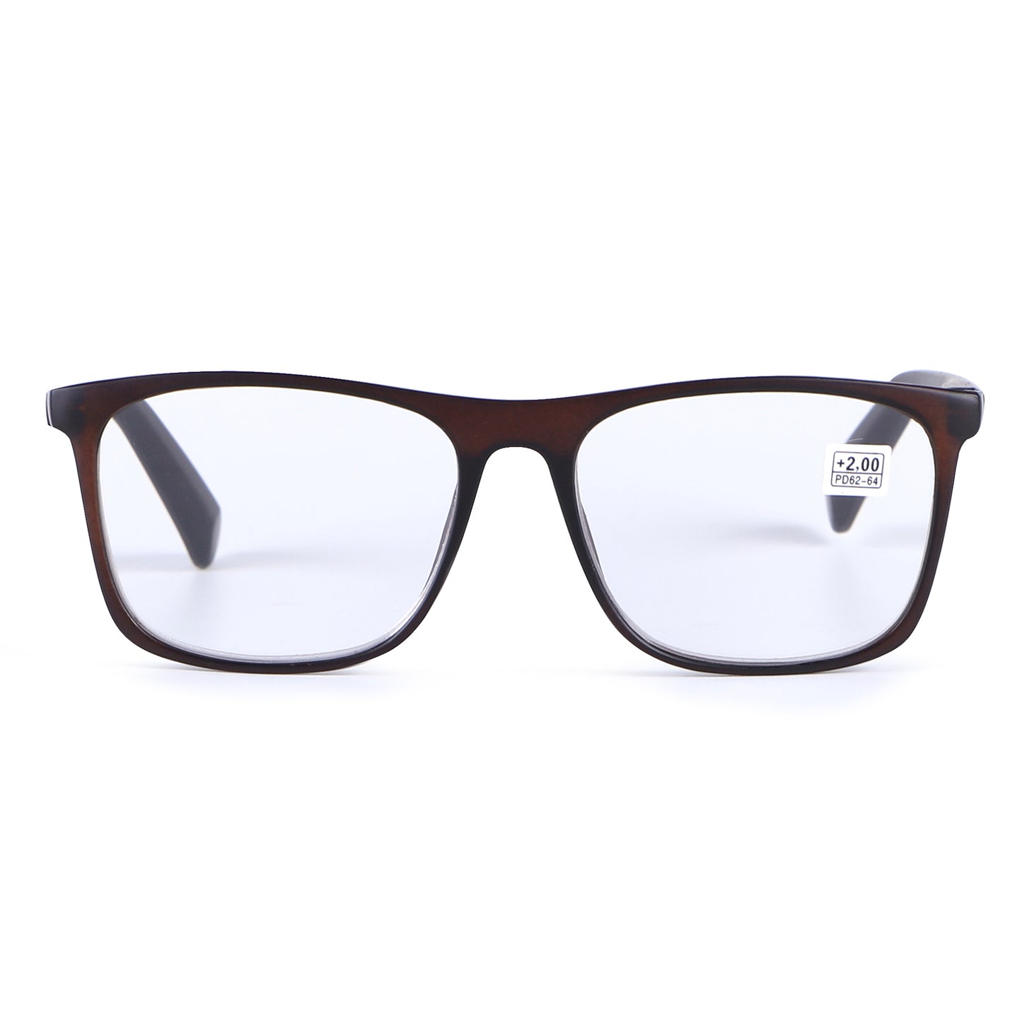 Timeless Unisex Square Frame Reading Glasses in 10+ Custom Reading Powers RJ10464