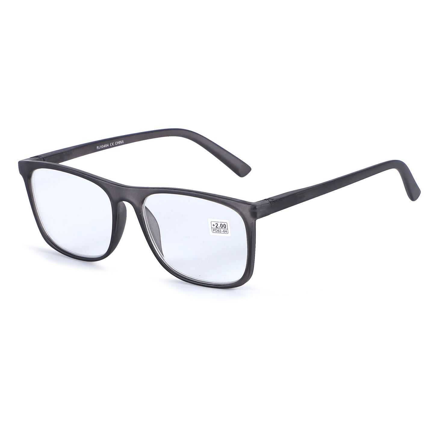 Timeless Unisex Square Frame Reading Glasses in 10+ Custom Reading Powers RJ10464