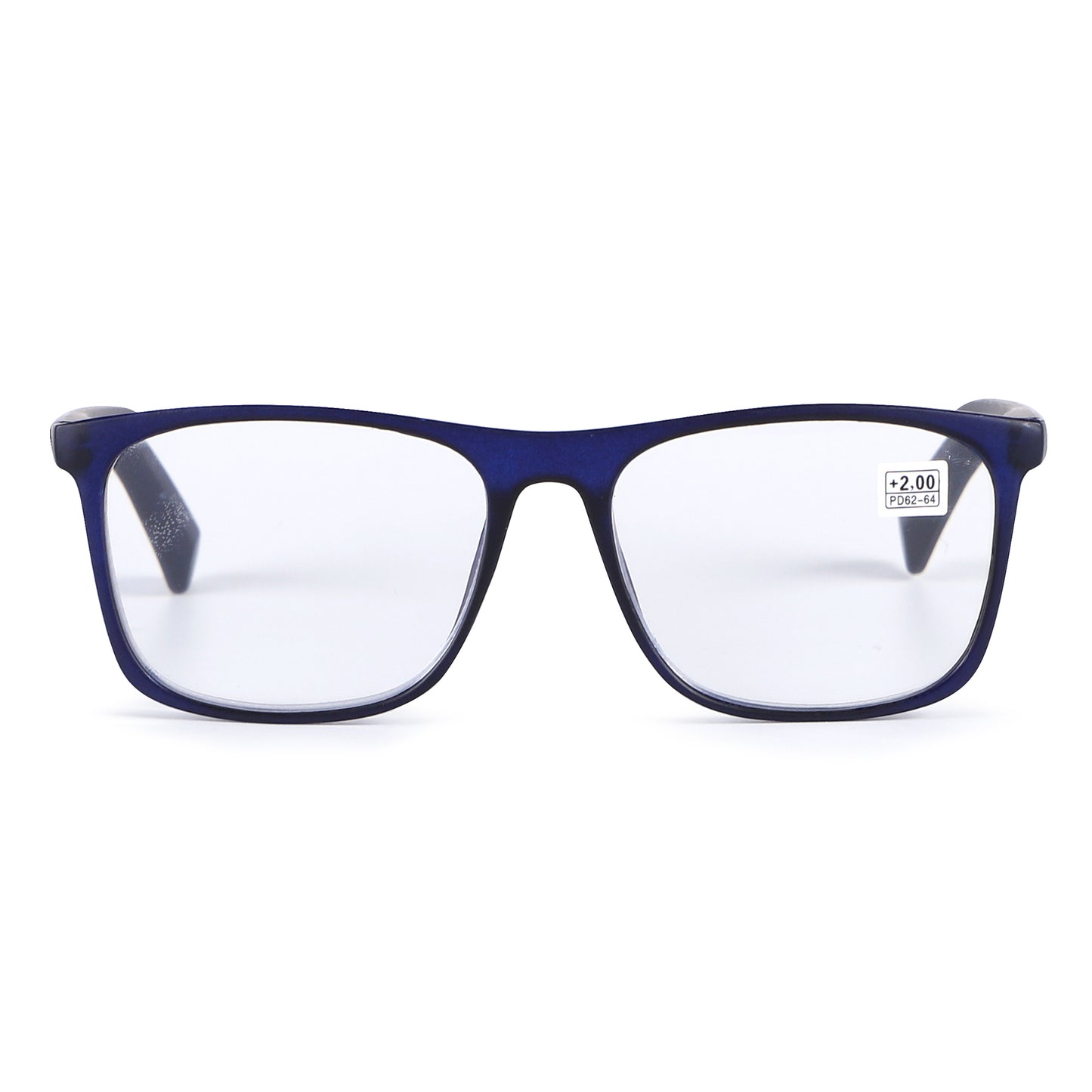 Timeless Unisex Square Frame Reading Glasses in 10+ Custom Reading Powers RJ10464