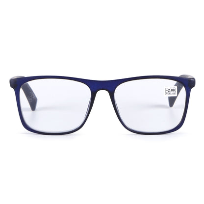 Timeless Unisex Square Frame Reading Glasses in 10+ Custom Reading Powers RJ10464