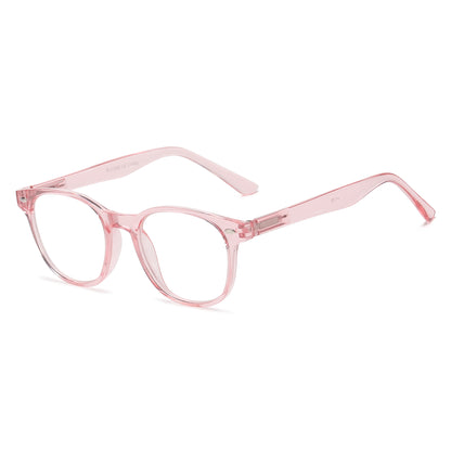 Classic Retro Rounded Reading Glasses in Crystal Pastel Colors RJ11068
