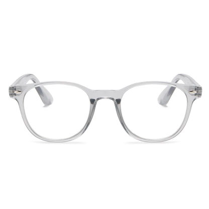 Classic Retro Rounded Reading Glasses in Crystal Pastel Colors RJ11068