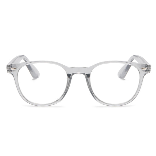 Classic Retro Rounded Reading Glasses in Crystal Pastel Colors RJ11068