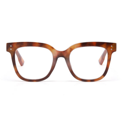 Oversized Thick-Rimmed Square Reading Glasses in 10+ Custom Reading Powers RJ11093