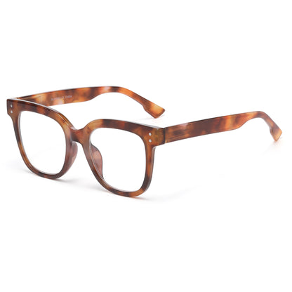 Oversized Thick-Rimmed Square Reading Glasses in 10+ Custom Reading Powers RJ11093