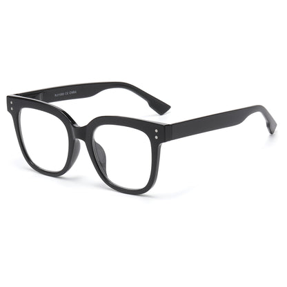 Oversized Thick-Rimmed Square Reading Glasses in 10+ Custom Reading Powers RJ11093