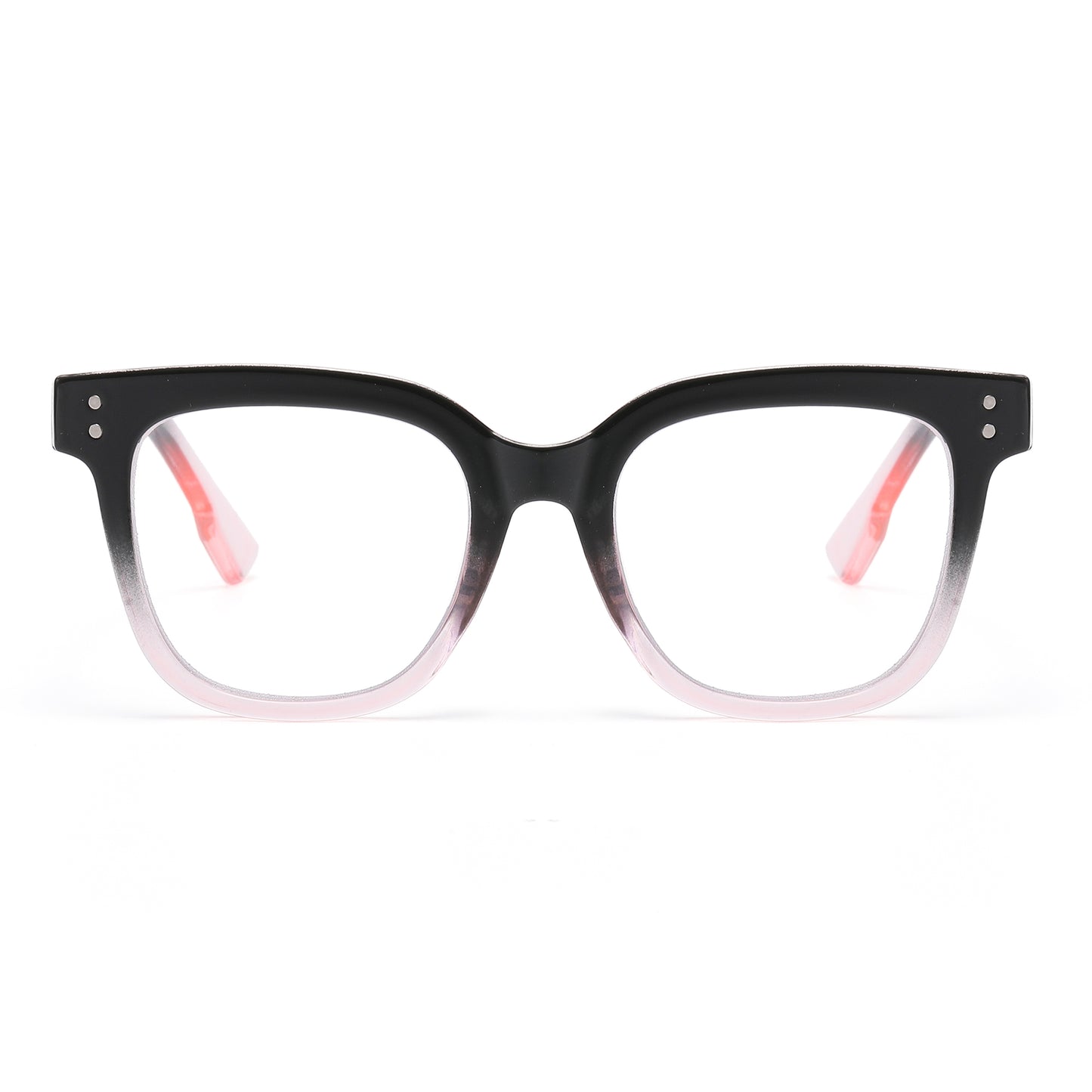 Oversized Thick-Rimmed Square Reading Glasses in 10+ Custom Reading Powers RJ11093