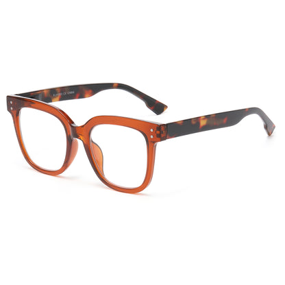 Oversized Thick-Rimmed Square Reading Glasses in 10+ Custom Reading Powers RJ11093