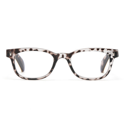 Retro Square Wayfarer Reading Glasses in 10+ Custom Reading Powers RJ11095