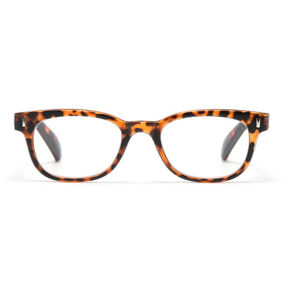 Retro Square Wayfarer Reading Glasses in 10+ Custom Reading Powers RJ11095