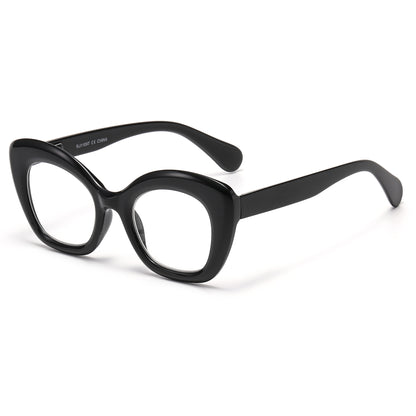 Women's Vintage Oversized Cat-Eye Reading Glasses in 10+ Custom Reading Powers RJ11097