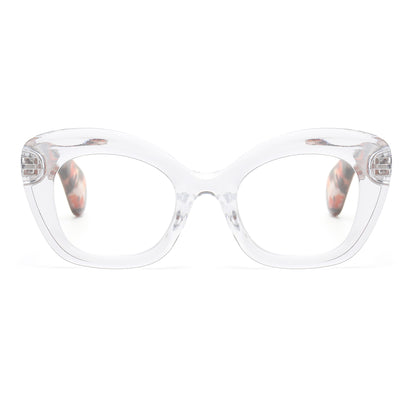 Women's Vintage Oversized Cat-Eye Reading Glasses in 10+ Custom Reading Powers RJ11097