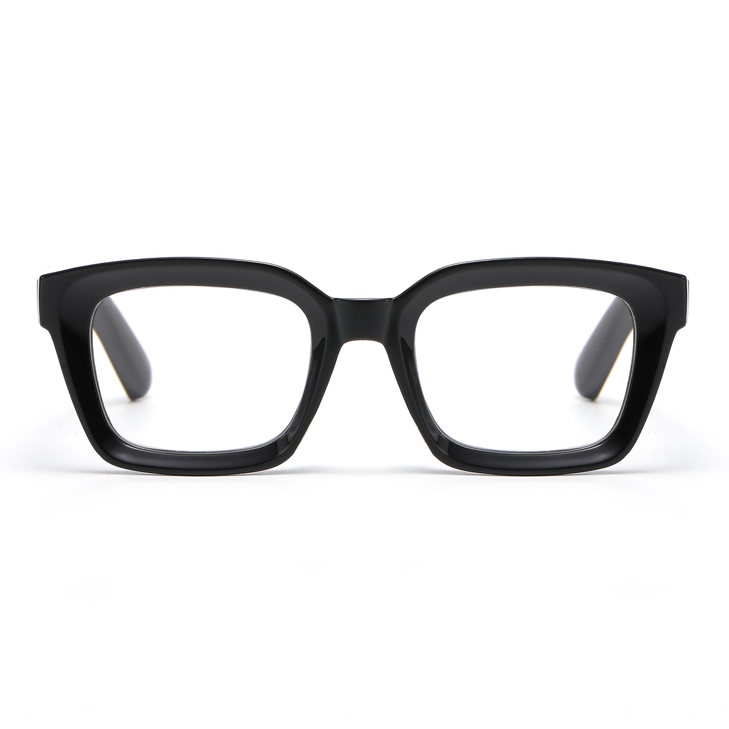 Retro Square Thick Frame Reading Glasses in 10+ Custom Reading Powers RJ11098