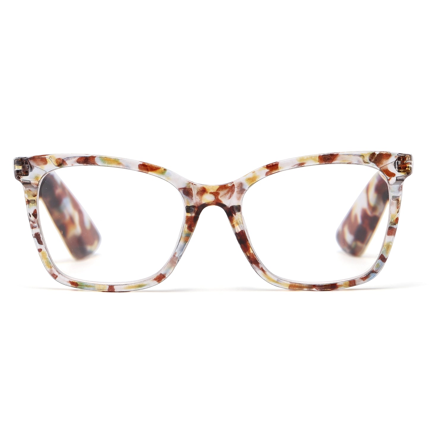 Women's Essential Cat-Eye Custom Reading Glasses in Turtoise and Classic Black RJ11105