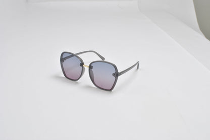 Women's Oversized Chic Square Sunglasses with Graident UV400 Lens SK10583