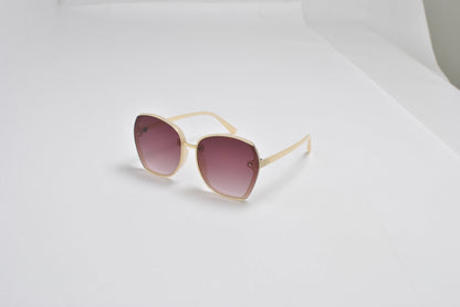 Women's Oversized Chic Square Sunglasses with Graident UV400 Lens SK10583