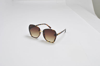 Women's Oversized Chic Square Sunglasses with Graident UV400 Lens SK10583