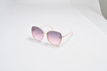 Women's Oversized Chic Square Sunglasses with Graident UV400 Lens SK10583