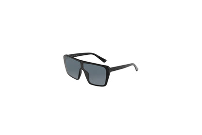 Modern Retro Square Shield Sunglasses with Flat Top Oversized Frames SK10632