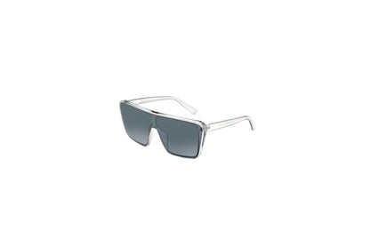 Modern Retro Square Shield Sunglasses with Flat Top Oversized Frames SK10632