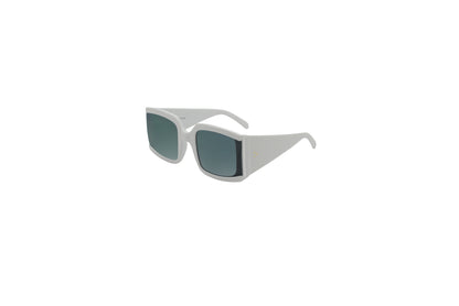 Women's Oversized Statement Square Sunglasses with Thick Frame and Triple Stud Detail SK10635