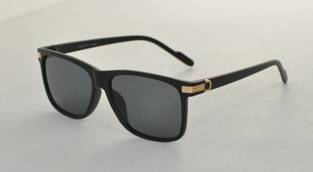 Men's Premuim Lightweight Square Sunglasses with Sleek Accents SK10641