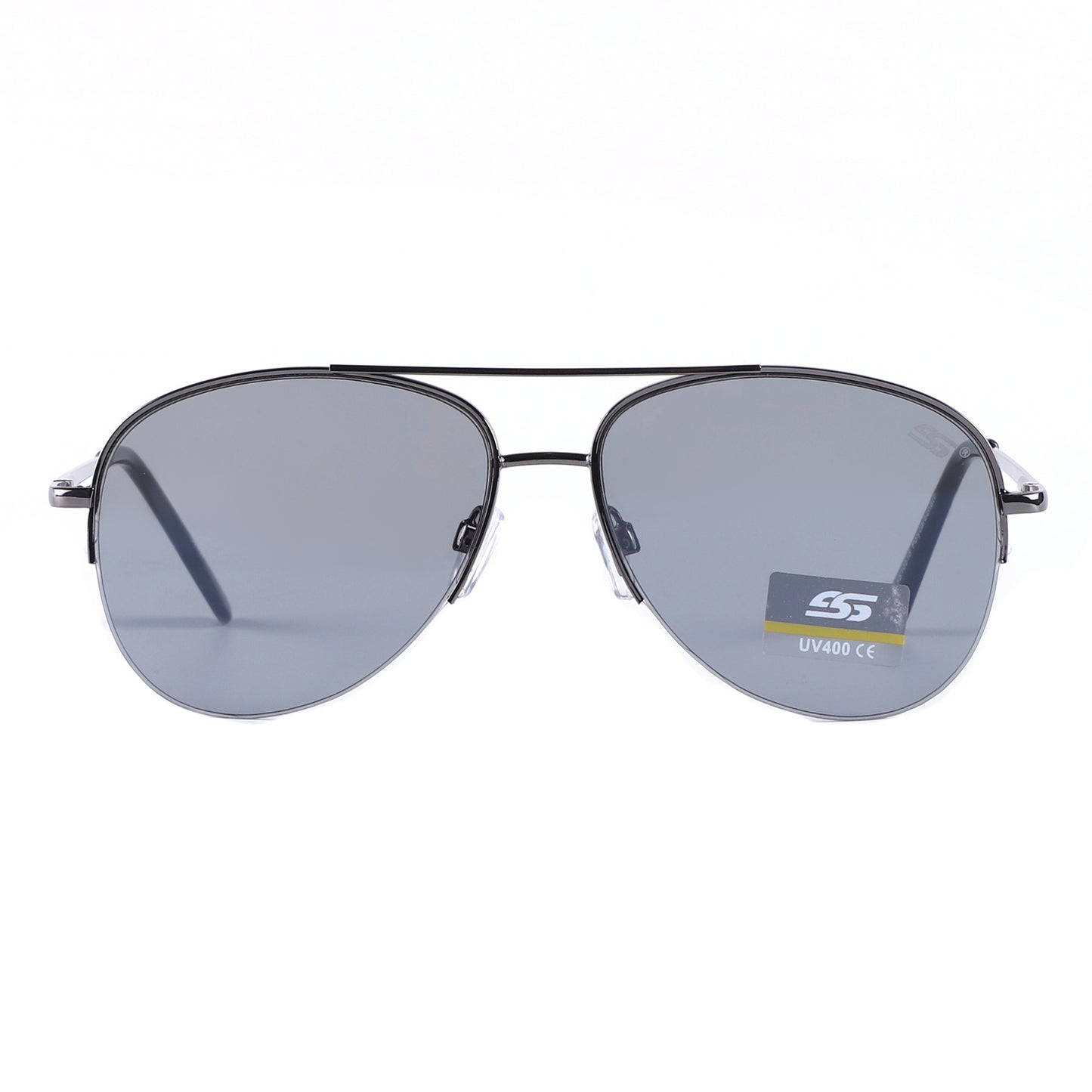 Lightweight Aviator Metal Frames with Gradient & Mirror Lenses SS10518