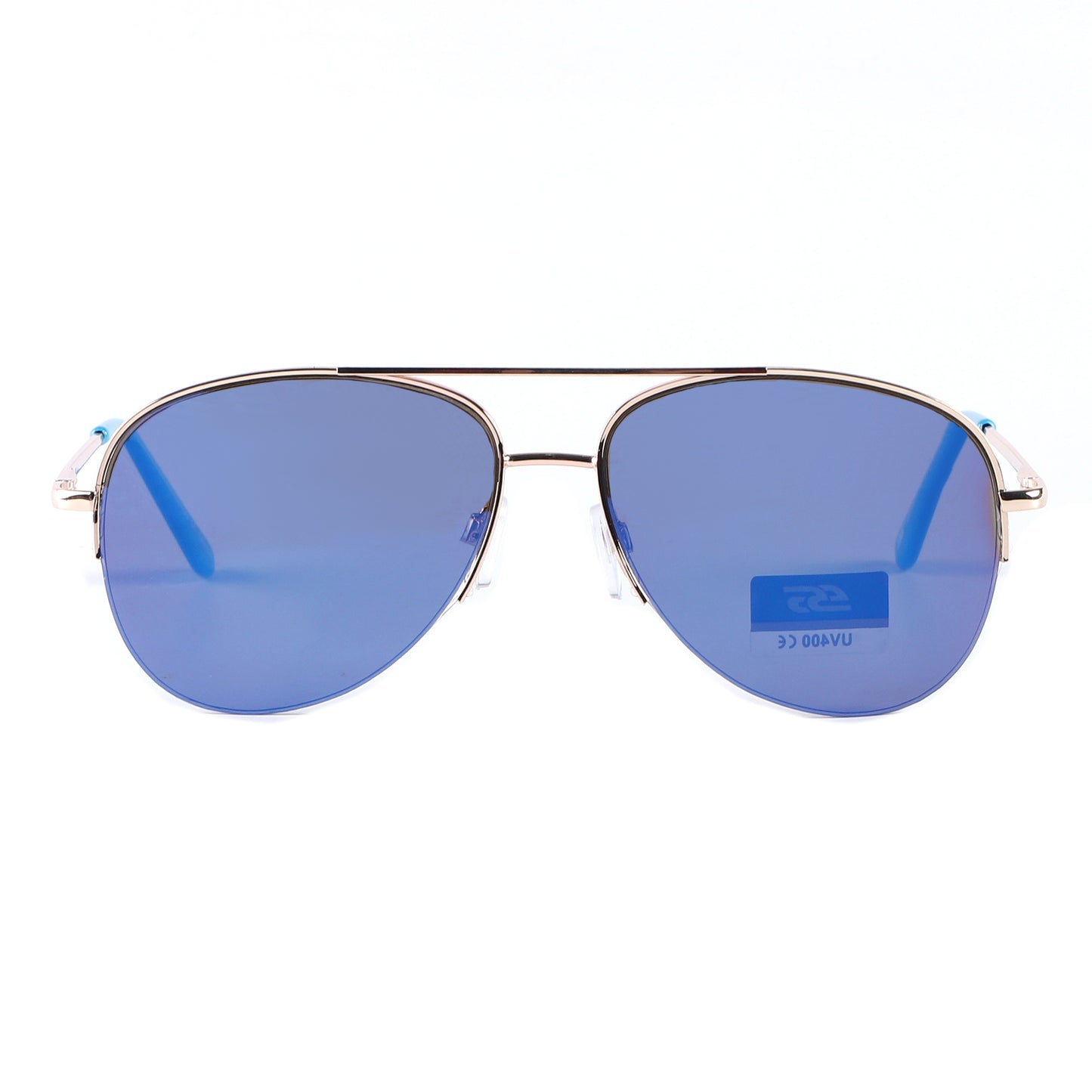 Lightweight Aviator Metal Frames with Gradient & Mirror Lenses SS10518