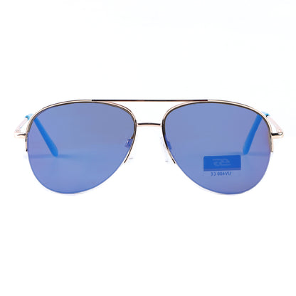 Lightweight Aviator Metal Frames with Gradient & Mirror Lenses SS10518