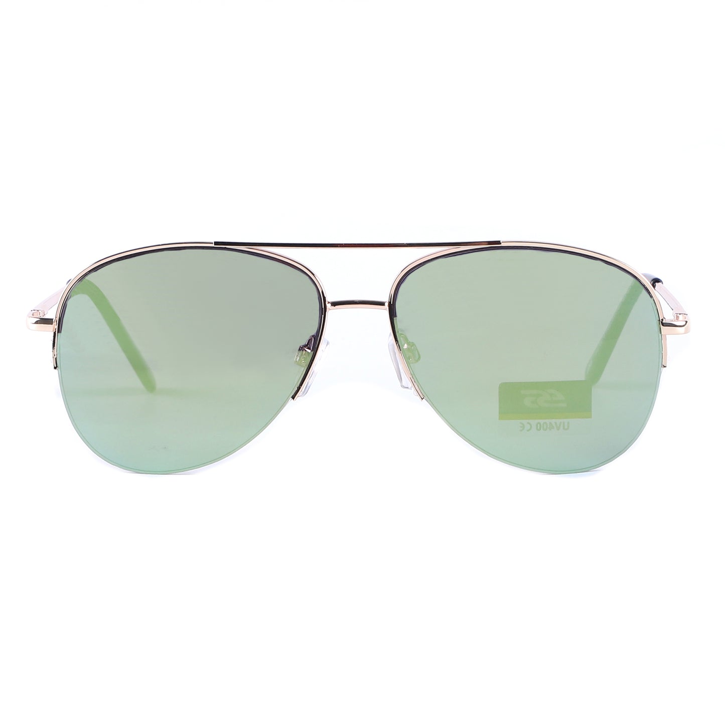 Lightweight Aviator Metal Frames with Gradient & Mirror Lenses SS10518