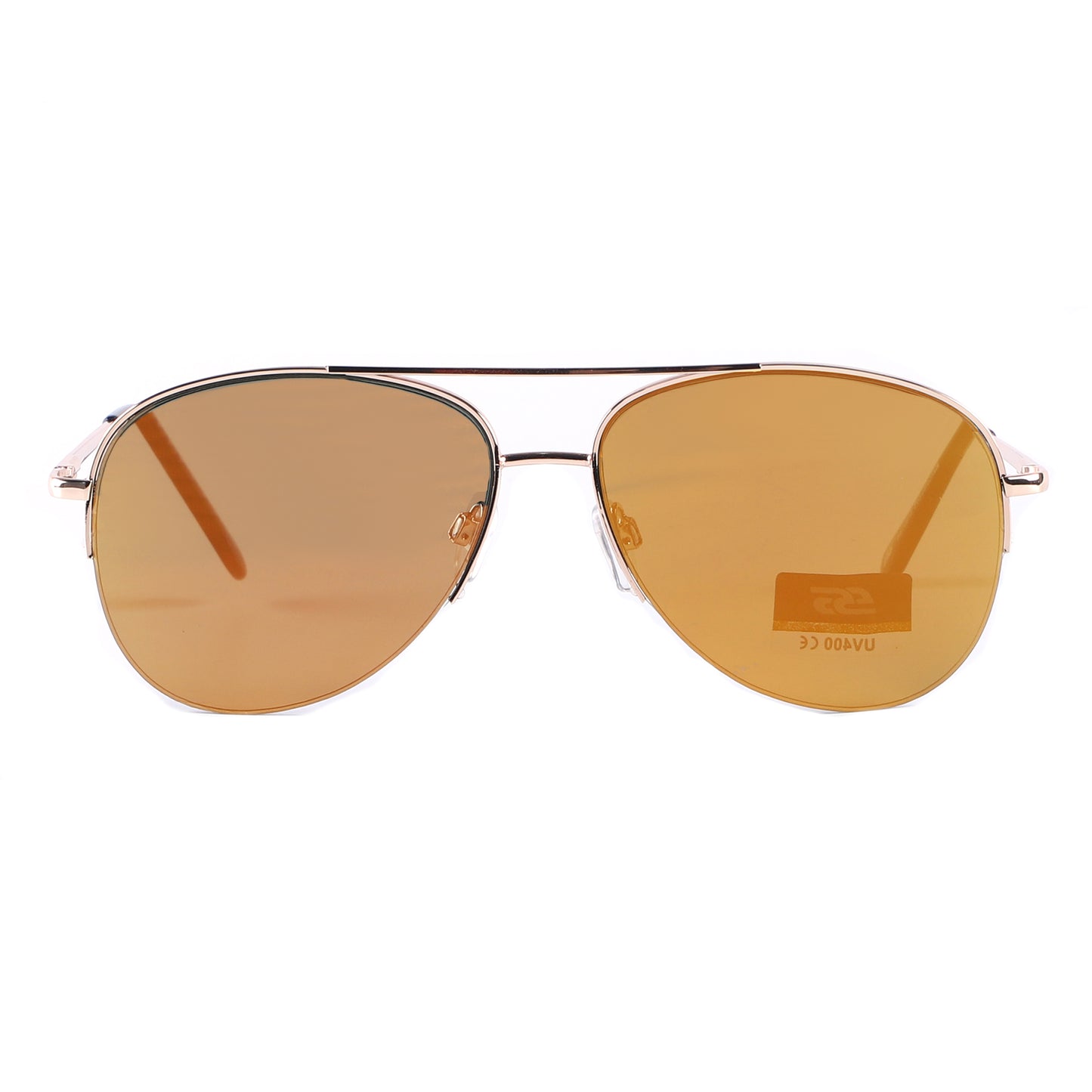 Lightweight Aviator Metal Frames with Gradient & Mirror Lenses SS10518