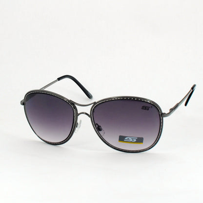 Women's Butterfly Aviator Sunglasses with Gradient Lens SS8033
