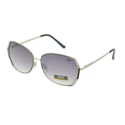 Women's Hex-Butterfly Sunglasses with Gradient Lenses and Enamel Frame Detailing SS8040