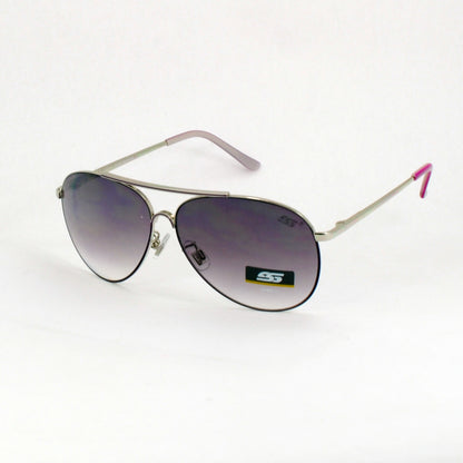 Unisex Slim Frame Tear-Drop Aviators Sunglasses with Gradient Lens SS8064