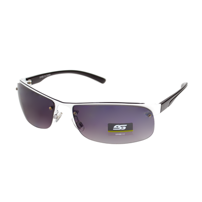 Men’s Semi-Rimless Performance Sport Sunglasses with Wrap-Around Design SS8068