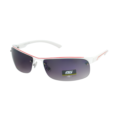 Men’s Semi-Rimless Performance Sport Sunglasses with Wrap-Around Design SS8068