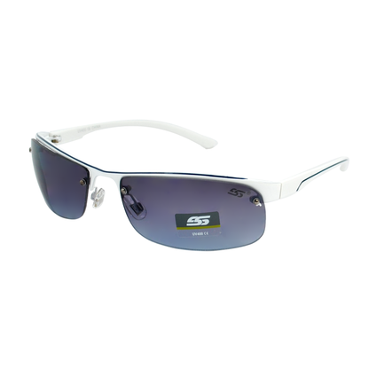 Men’s Semi-Rimless Performance Sport Sunglasses with Wrap-Around Design SS8068