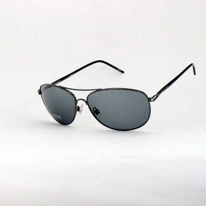 Classic Polarized Aviator Sunglasses with Two-Tone Comfort Temples SS8076-PL