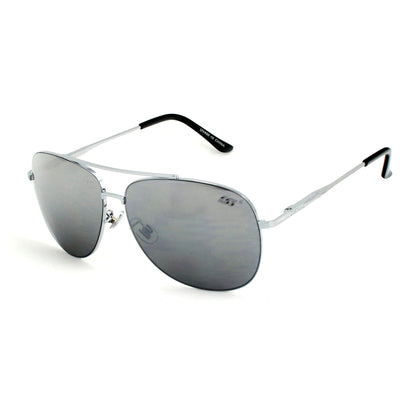 Urban Navigator Shades with Thin Metal Frames and Dark Tinted Lens SS8095