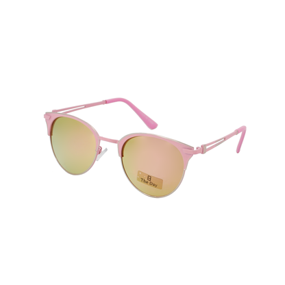 Modern Clubmaster Sunglasses with Split Temple Design TD10157