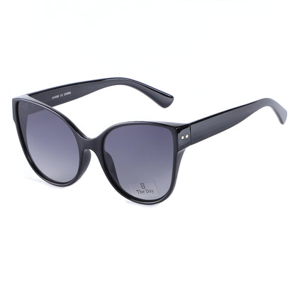 Vintage-Inspired Luxe Cat-Eye Sunglasses with Gradient Lens TD10418